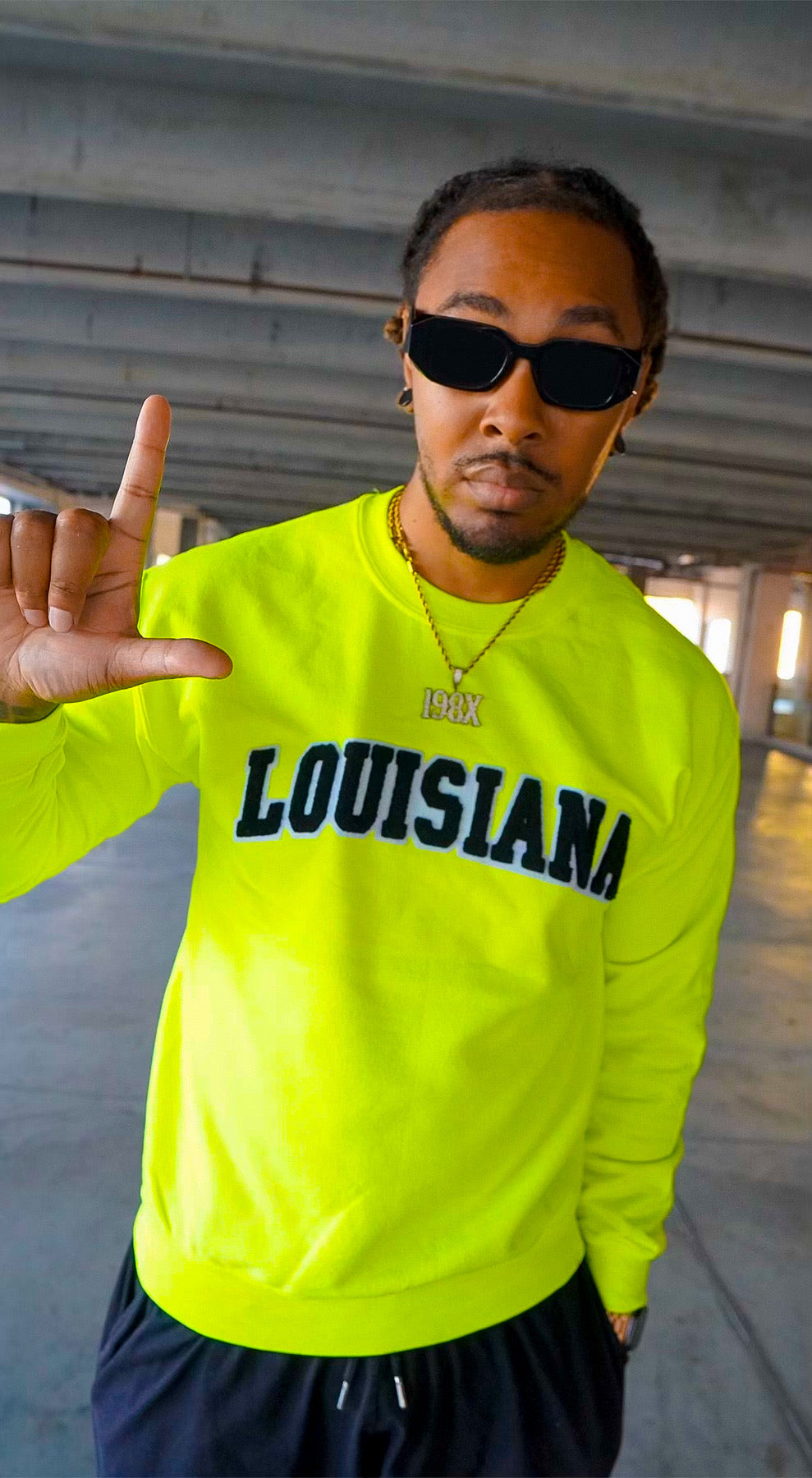 Louisiana Lemon Pepper Sweat Shirt
